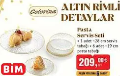 COLORİNA PASTA SERVİS SETİ COLORİNA PASTA SERVİS SETİ